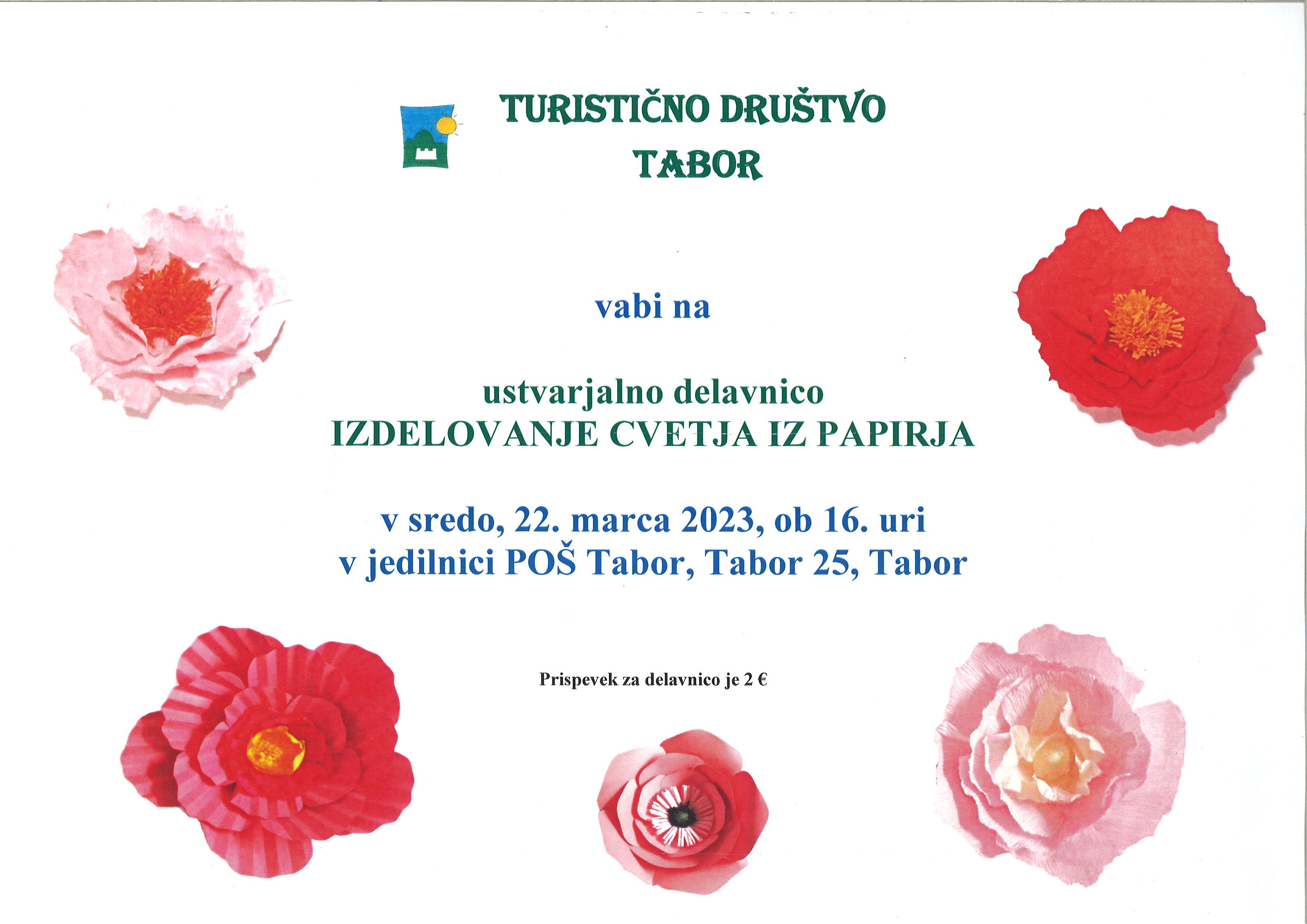 Vabilo na ustvarjalno delavnico